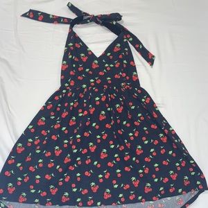 Urban Outfitters Cherry Halter Dress